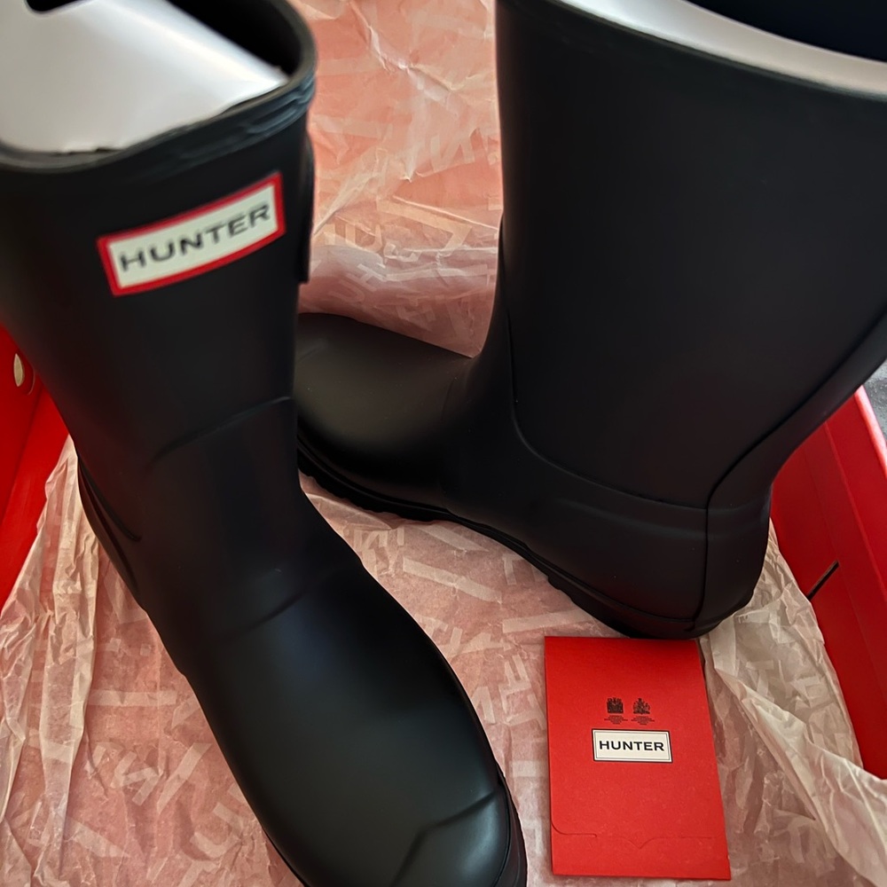 Hunter Classic Black Rain Boots